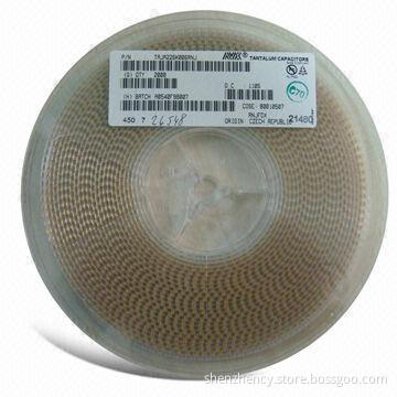 Tantalum Capacitor with 4 to 50V Rated Voltage and 2,000 Hours Lifespan